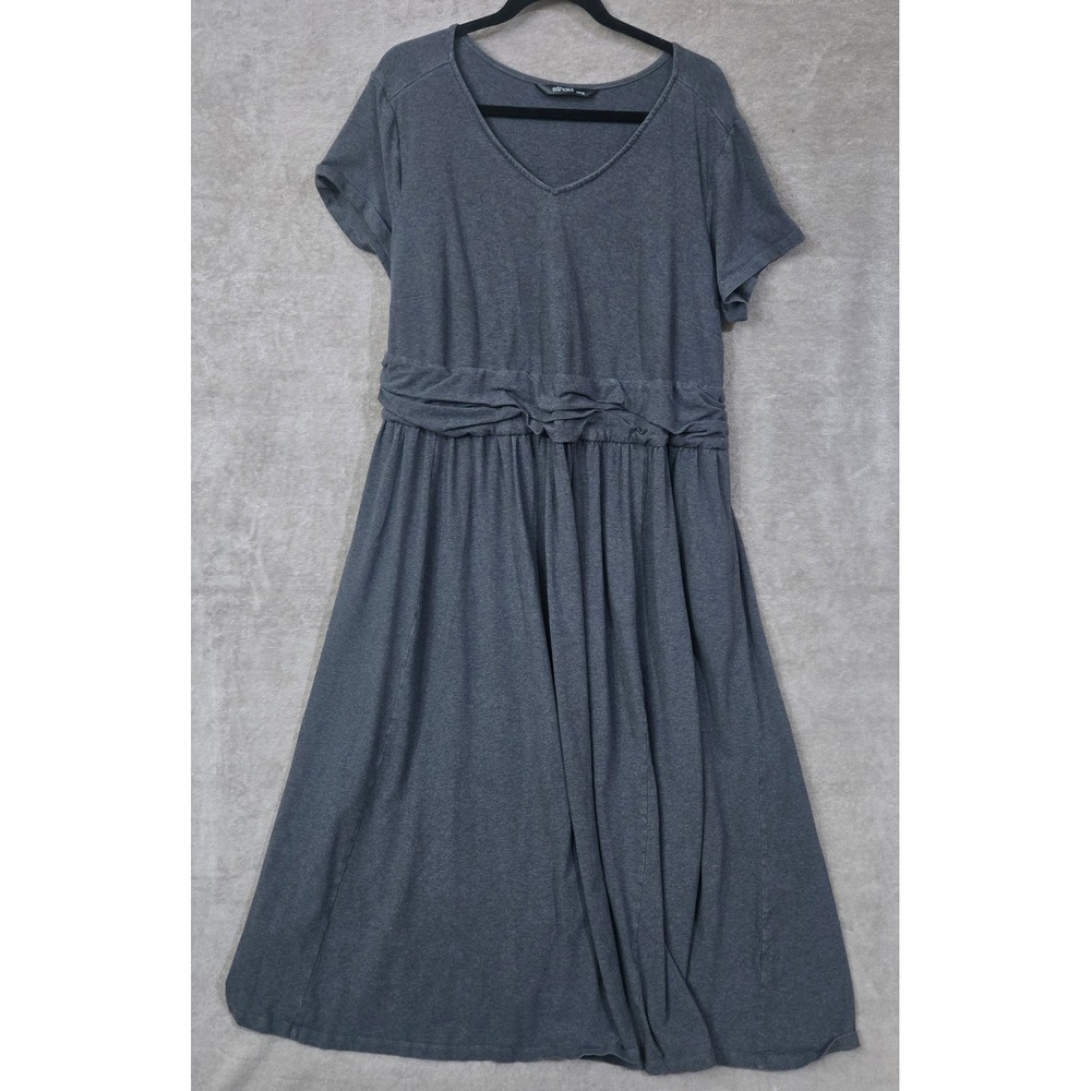 eShakti Fit‎ and Flare Maxi Dress Women Plus Size Comfy Casual Prairie Relaxed